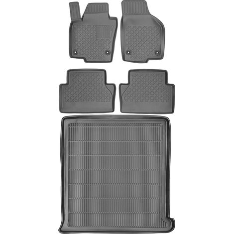Volkswagen Sharan II VAN a partir de 2010 SET - alfombrillas para coche + alfombrilla para maletero