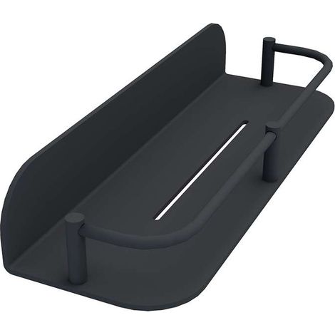 Nimco - Mensola, lunghezza 28 cm, nero opaco 2091X-30-90 (1/4)