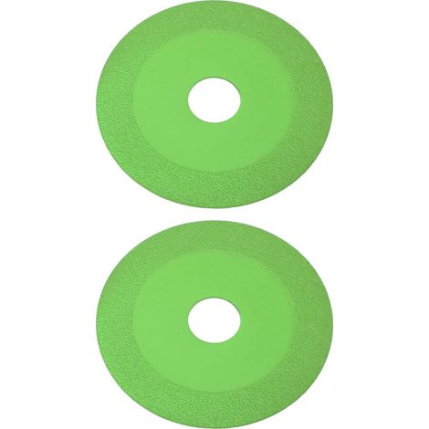 Beyamis Disques à découper le verre 100mm - Lame diamantée pour carrelage et bouteilles vert (1/5)