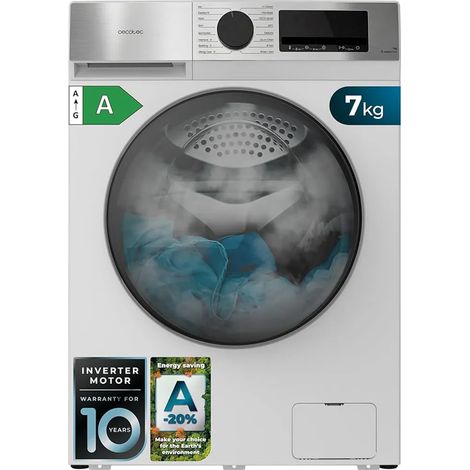 Machine à laver cecotec bolero dresscode 7450 1850W 7kg (1/3)