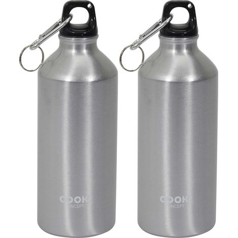 Bouteille de transport simple paroi 60 cl (Lot de 2) (1/4)
