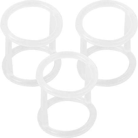 Juntas de silicona de repuesto para máquinas de helado suave – Anillo de sellado central (29 mm de diámetro) – Accesorios para máquinas de helado (paquete de 3) (1/5)