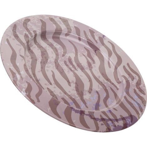 Plato de metal morado d33x1,5 (1/4)
