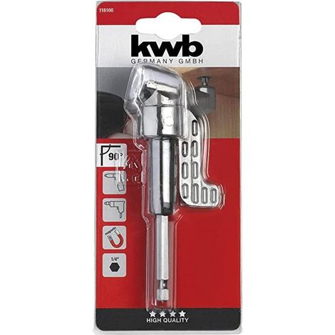 kwb 118100 soporte para puntas de destornillador 25,4 / 4 mm (1 / 4")