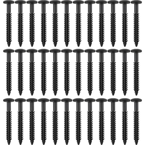 Shutter Screws, Window Pins, 3 Inch Plunger Set Screws, Reliable Screen Fastener Clips, Lock Catch Bumper Stopper, Hardware Nails for Builders, Multicolor, 0.67x1.42x2.99 Inches