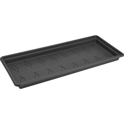 Elho Untersetzer Green Basics XXL schwarz 72,6 x 33,6 cm Untersetzer
