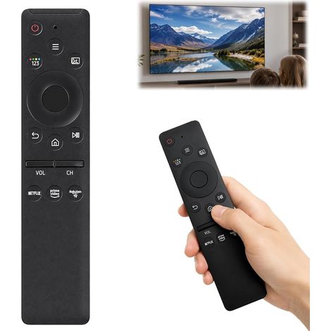 Télécommande Universelle pour TV Samsung - Remplacement sans Configuration avec 3 Touches de Raccourci, Compatible avec The Frame, Crystal UHD, Neo QLED, OLED, 4K, 8K et Smart TV (1/5)