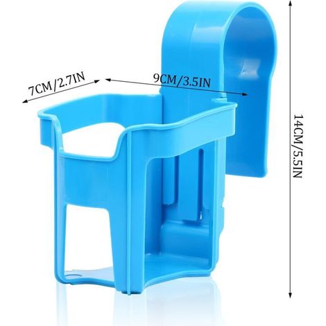 Lot de porte-gobelets pour piscine hors sol, accessoires pour piscines hors sol, porte-gobelet compatible avec la plupart des piscines