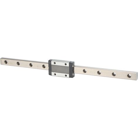 Glissière linéaire miniature MGN12H 250mm, guide coulissant 12mm de large pour équipements d'automatisation industrielle, précision élevée (1/5)