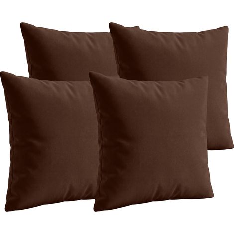 Kissenbezüge 4er Set 45x45 cm terrabraun (1/5)