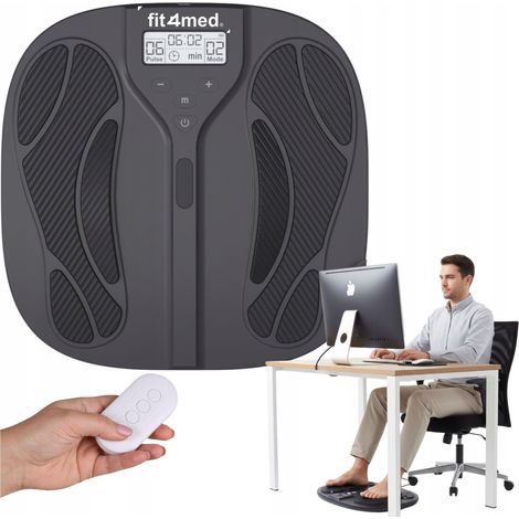 Esterilla electroestimuladora muscular, masajeador de pies TENS EMS 2 en 1 para acupresi贸n con control remoto (1/5)