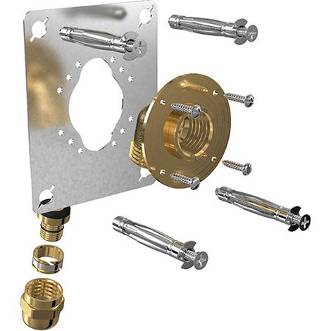Sortie cloison ROBIFIX Mono PER Ø12-F 1/2 à compression