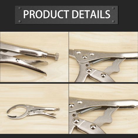Clé à filtre à huile en acier au carbone, pince à filtre à huile réglable, outils de démontage de filtre à huile pour filtres de moteur de voitures et camions (1/5)