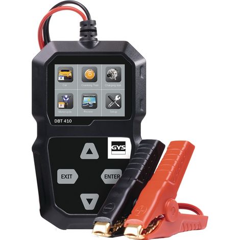 GYS Batterietester DBT 410 für Batterien, Starter und Lichtmaschine6 V, 12 V