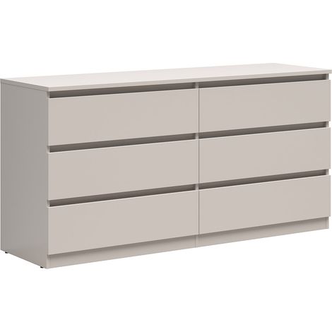 Kommode Edwin mit 6 Schubladen, Kaschmir, 150cm (1/5)