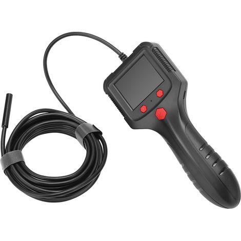 Endoskop mit 2,4-Zoll-Bildschirm, 8-mm-Seitenkamera, für industrielle Inspektion und Wartung, wasserdichte starre Sonde, Diagnosewerkzeug. (1/5)