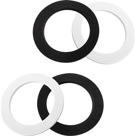 4 pièces Joint Torique Universel, Joint de Rechange pour Bonde D'évier, Évier Joint Torique, pour 84mm Bonde D'évier (ASIN B0B5CLZYB3) (1/5)