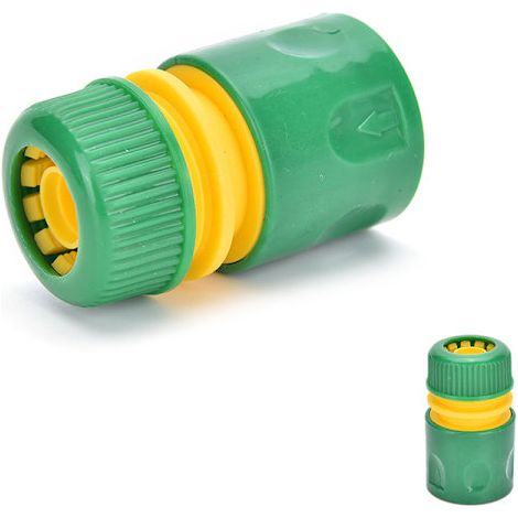 Adaptateur de tuyau pour systèmes d'irrigation, réservoirs et tuyauterie extérieure, connexion sécurisée, pratique et étanche.-AquaForge (1/5)
