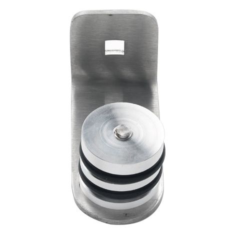 Fixierungshalterungen duval 40 mm inox 316 satiniert korrosionsbeständig inklusive Befestigung