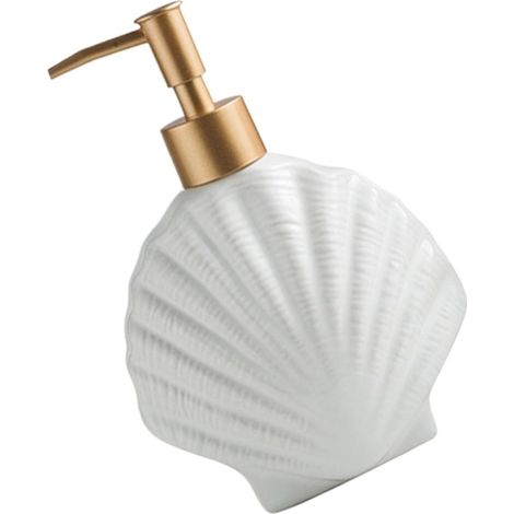 Distributeur de savon liquide en céramique, flacon - Design fonctionnel-AquaForge (1/5)