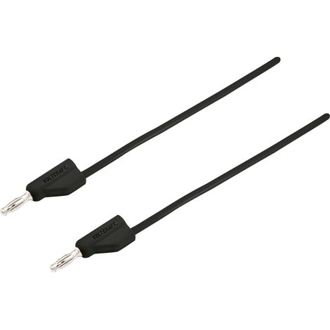 CORDON DE MESURE VOLTCRAFT MSB-300-0.5-SW NOIR 0.5 M 1 PC(S) (1/4)