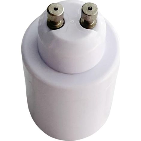 Adaptateur de douille GU10 vers E27 - Accessoires pour luminaires - Convertisseur de douille compact, pratique et professionnel (1/5)