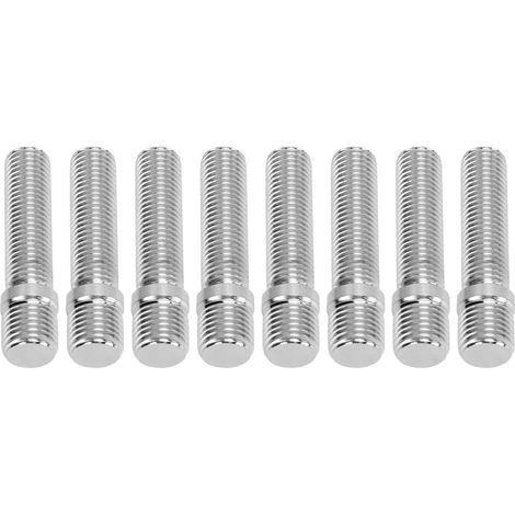 Lot de 20 goujons de roue allongés de 58 mm, boulons de conversion de roue, adaptateur de goujons, longueur de tige de 41 mm (M14 x 1,5- (1/5)