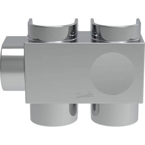 Danfoss Copertura in plastica per VHS-DV DG, sensore destro in cromo, radiatore 3/4'', 013G7962