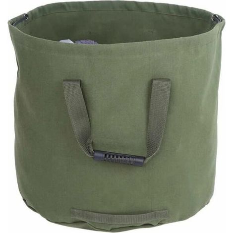 royaluxe - Sacs de déchets de jardin, sac de pelouse en toile réutilisable sac de jardin étanche portable propreté (1/4)