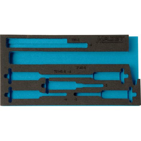 2-Komponenten Weichschaumeinlage 163-299L L x B: 342 mm x 172 mm (1/3)