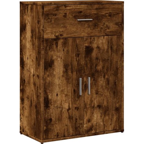 Credenza buffet cassettiera mobile contenitore organizer cucina soggiorno soggiorno 60 x 30 x 84 cm derivati del legno marrone 020030965