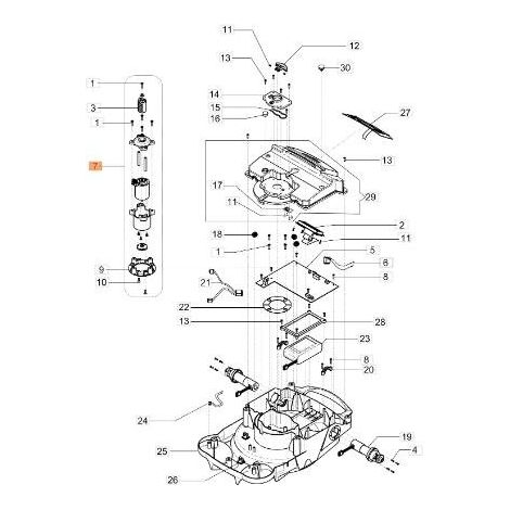 GRUPO DE MOTOR EMAK ORIGINAL AK47422910