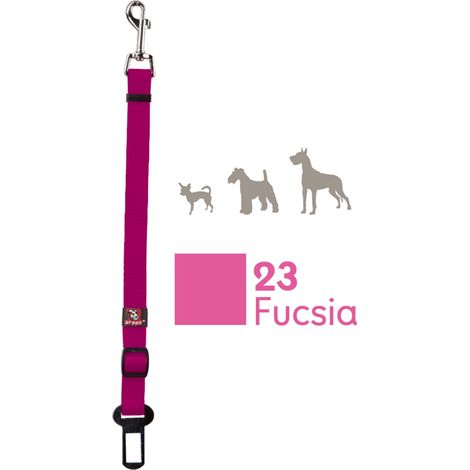 Laisse pour chien en nylon pour voiture 2 cm - Taille 00