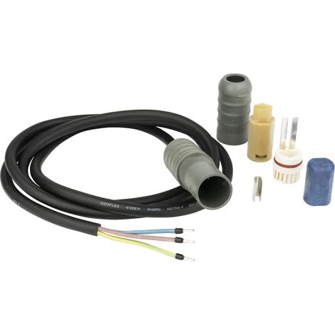 Danfoss Set di raccordo inizio/fine nastro scaldante Connecto AE, m, Cavo di alimentazione 1,5m(3x1,5mm2), 088L0416