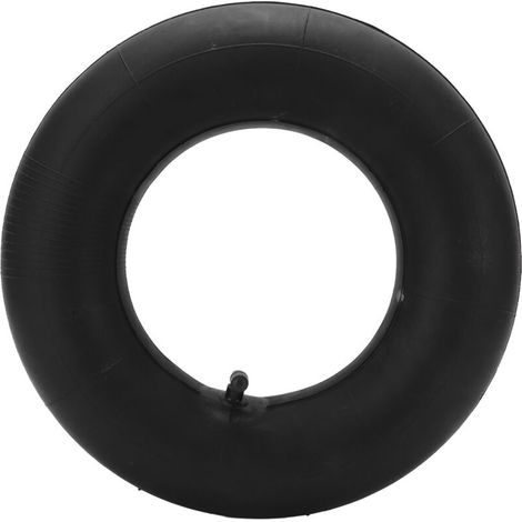 Camera d'aria in gomma 4.10/3.50-6 con valvola angolata, resistente, per tosaerba, carrelli a mano, go-kart -Crezuo