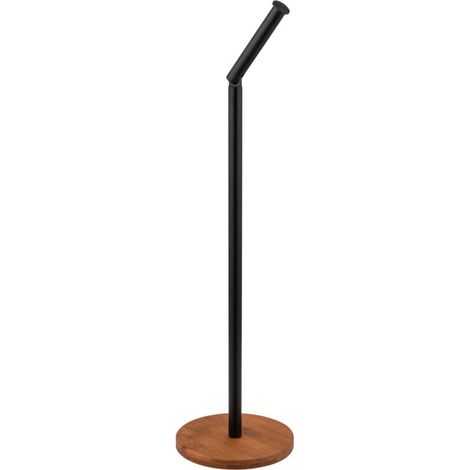 SERRO support papier toilette noir mat bambou (1/5)