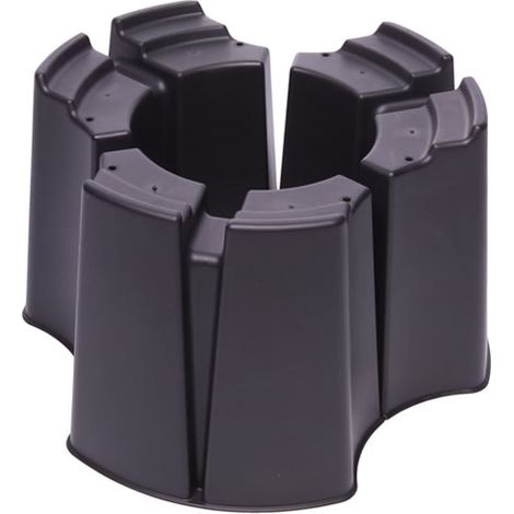 3 Part Space Saver Water Butt Stand for 114L-250L Black