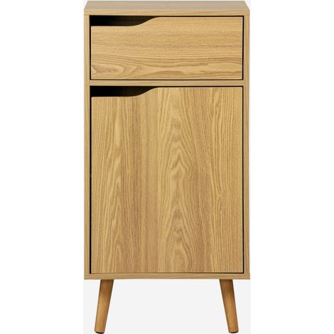 Mueble de baño vintage, 1 cajón y 1 puerta