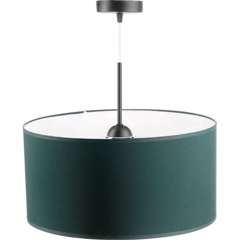 Orno ROLLO lampadario verde bottiglia elegante e minimalista