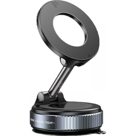 Ventouse Support Telephone Voiture Magnetique Pliable, Support Magsafe Voiture avec 360°Bras Métallique, Aimant Telephone Voiture sous Vide pour iPhone 16 15 14 13 12 et étui MagSafe