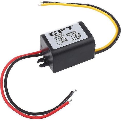 Module de régulateur de tension CC 12 V à 9 V, convertisseur abaisseur de tension pour alimentation électronique, compact et efficace