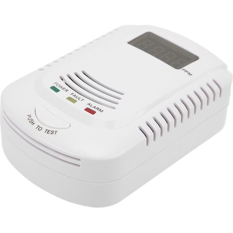 Détecteur de gaz combustible avec alarme vocale et haute précision, 90‑240V prise européenne (1/5)