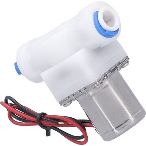 Électrovanne bistable 1/4 pouce pour eau potable, raccord rapide, alimentation DC 4.5V
