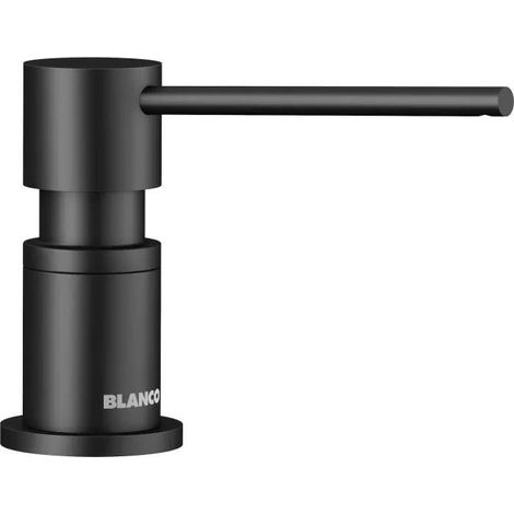 Blanco 525789 Lato dispensador de jabón negro mate 300 ml