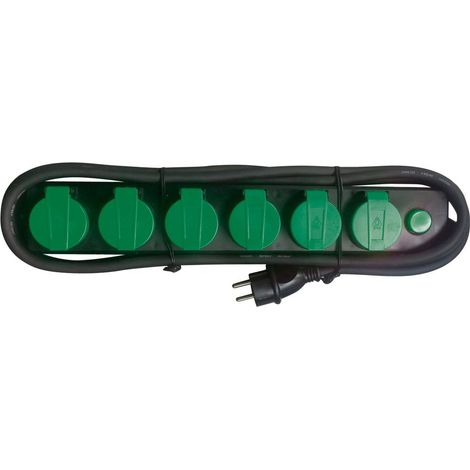 Fortis Steckdosenleiste 6-Fach3m H07RN-F3G1,5 (1/3)