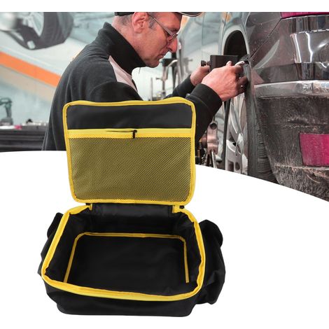 Estuche de transporte para compresor de aire DCC020IB de 20 V, bolsa organizadora de nailon resistente con compartimentos para batería y accesorios (compatible con bombas de inflado). (1/5)