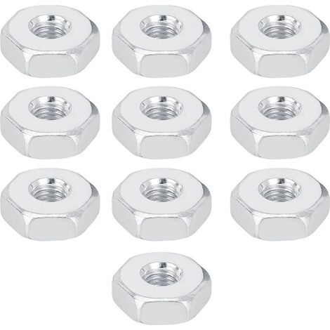 10 pièces couvercle de pignon de barre de guidage 8mm écrous hexagonaux accessoires de remplacement adaptés pour trononneuse Stihl (1/5)