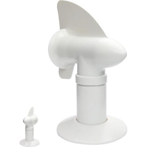 Bouchon d'aération de plomberie pour véhicule récréatif - Couvercle de rechange pour siphon - Rotation à 360 degrés - Résistant aux intempéries - Pour contrôler la température et la rétention des (1/5)