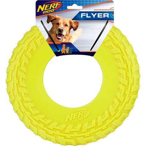 NERF - Dog Large Tire Flyer - Blue/Green - Large