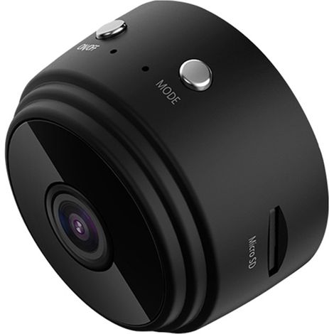 Minicam A9 WLAN-Kamera, 1080P IR-Heimüberwachungskamera mit Nachtsicht und Bewegungserkennung (1/5)